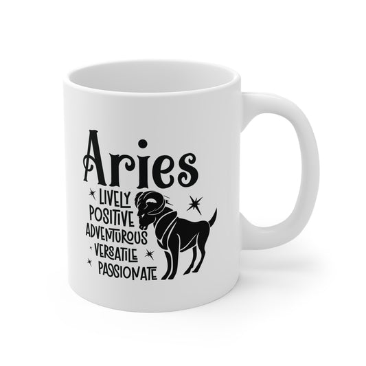 Aries Zodiac Coffee Tea Mug Gift