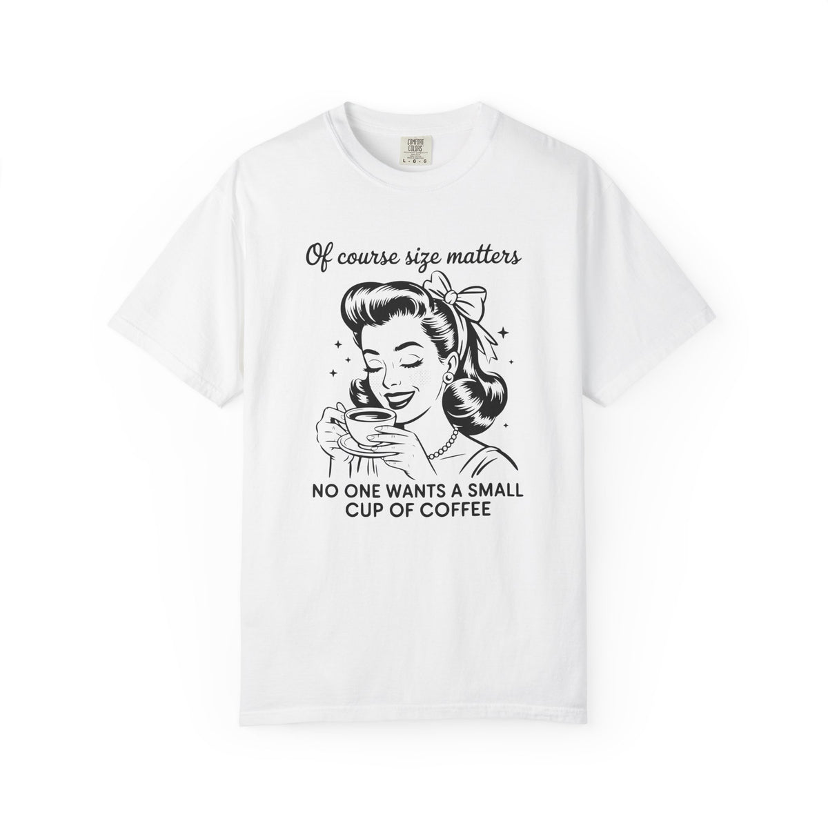 Funny Retro Coffee Graphic T-shirt