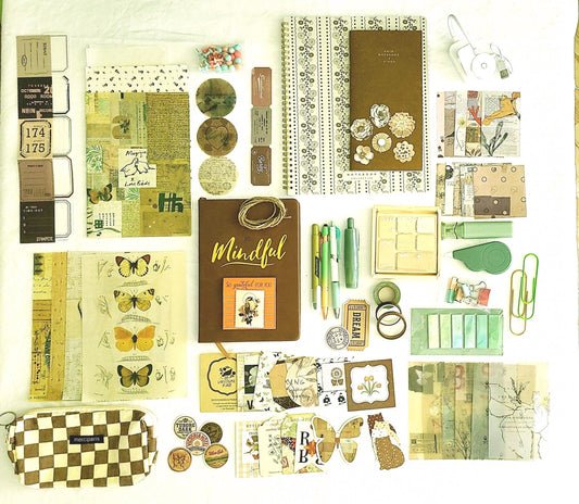 Vintage Junk Journal Kit