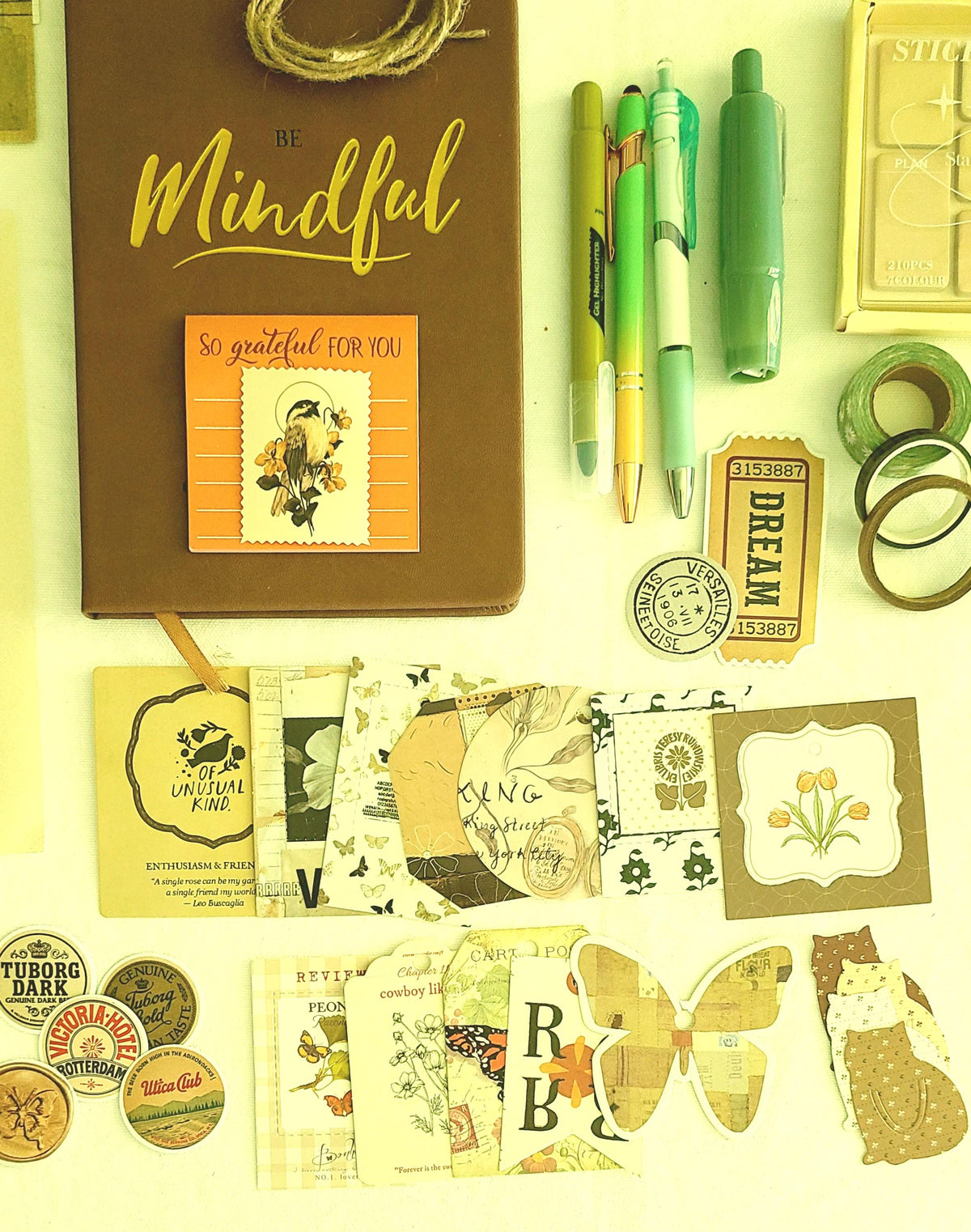 Vintage Junk Journal Kit