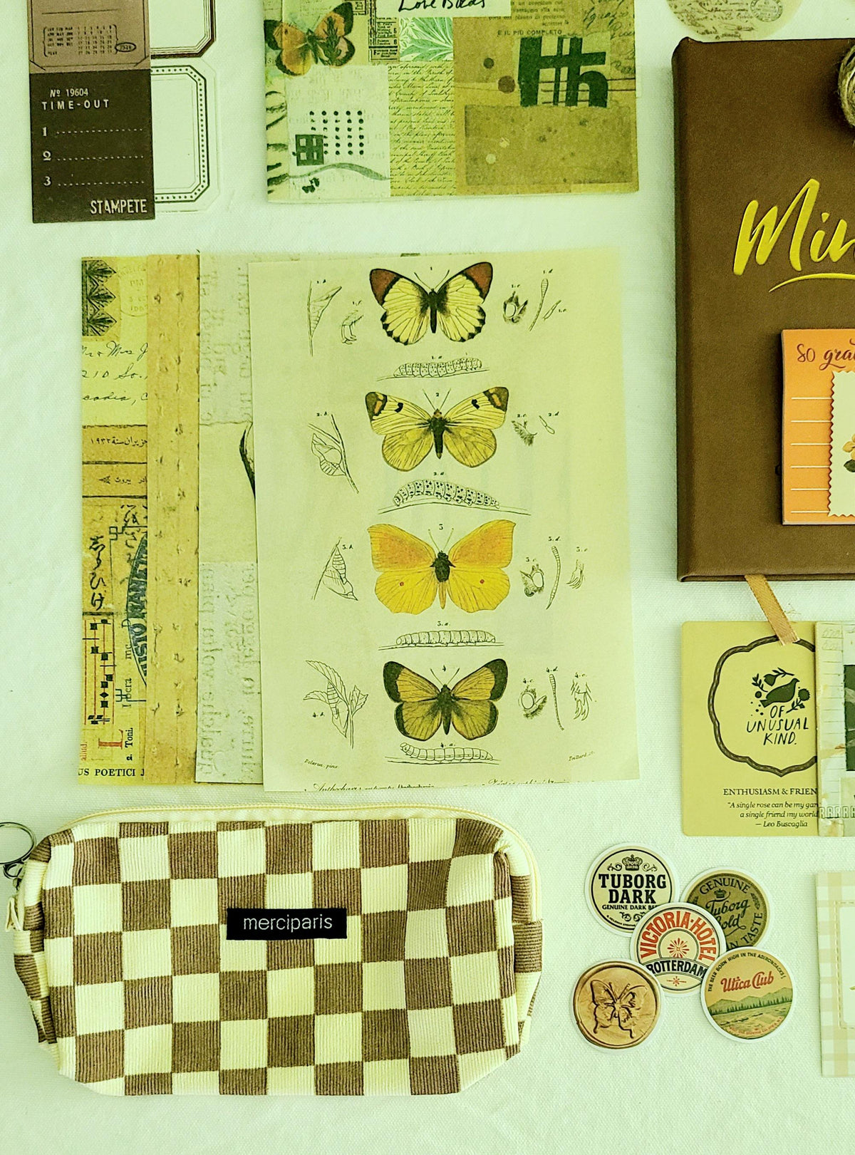 Vintage Junk Journal Kit